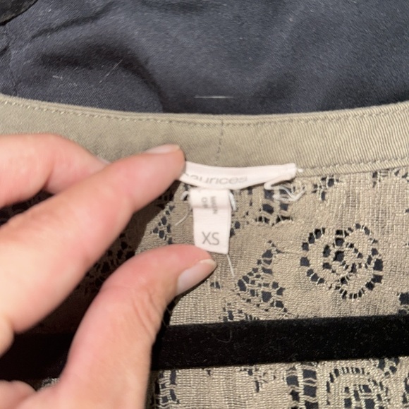 Hunter Green Long Sleeve Maurice’s Dress – Size XS - Picture 3 of 3